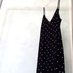 Black and white dress